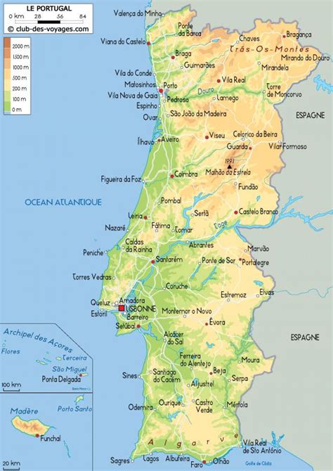 cartina portogallo